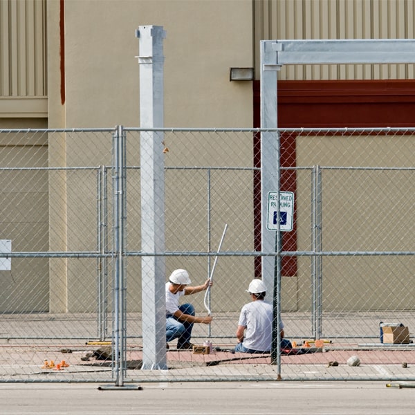 how much time can i lease the temporary fence for my building site or event in Long Island City New York